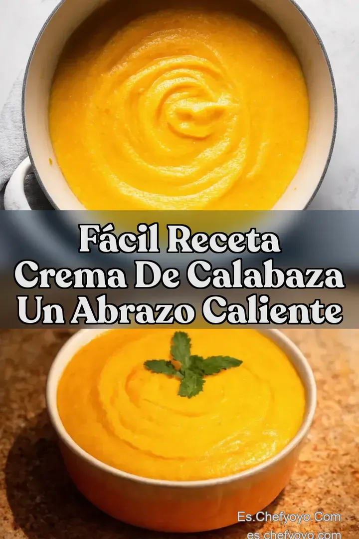 F&aacute;cil Receta Crema de Calabaza Un Abrazo Caliente
