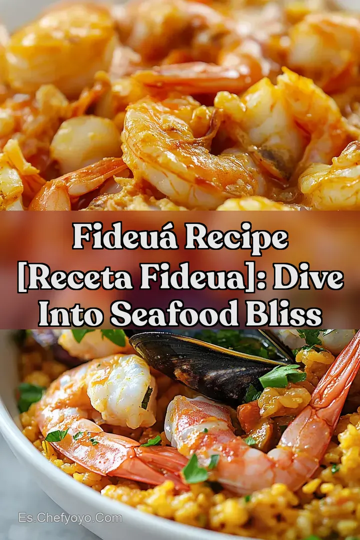 Fideu&aacute; Recipe [receta fideua]: Dive into Seafood Bliss