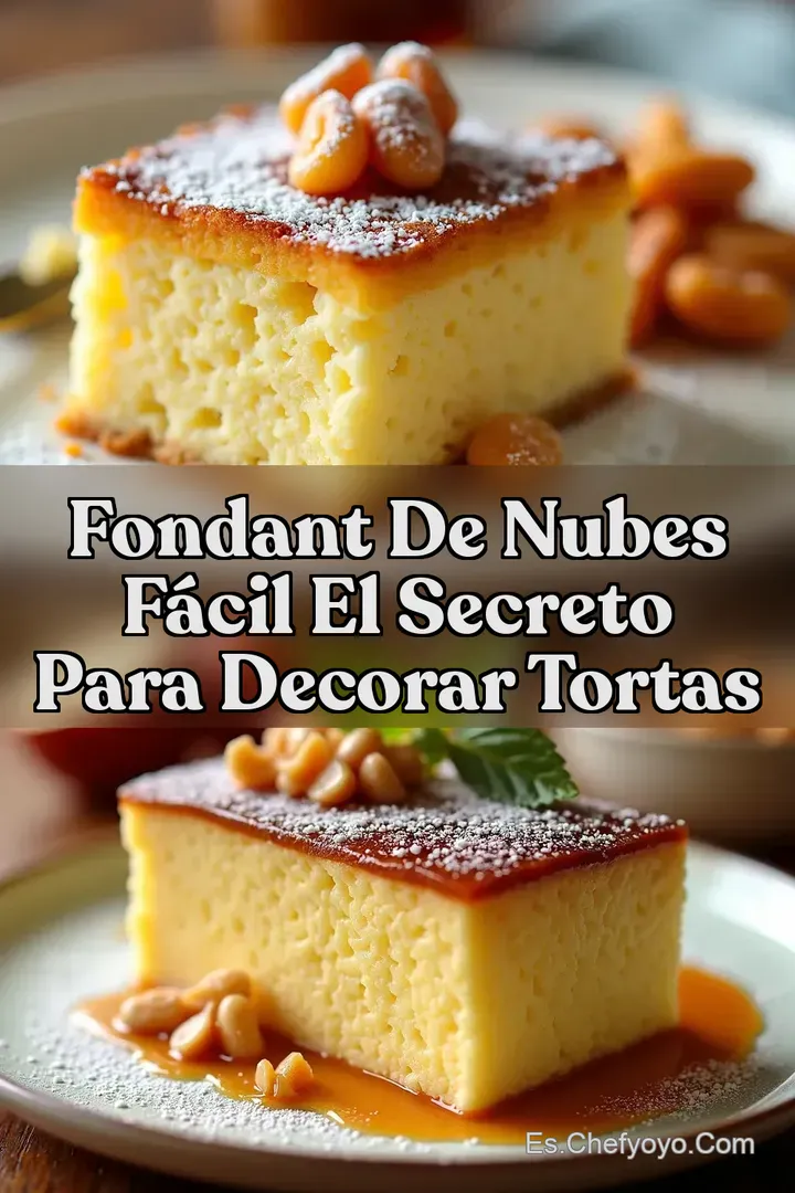 Fondant de Nubes F&aacute;cil El Secreto Para Decorar Tortas