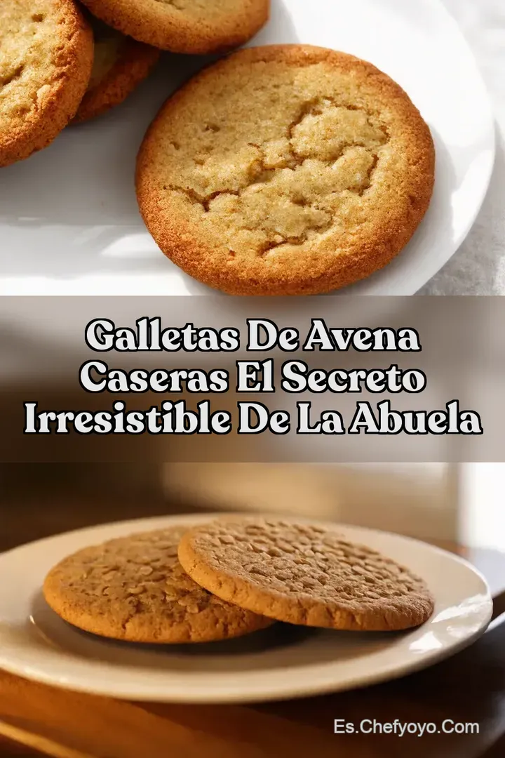 Galletas de Avena Caseras El Secreto Irresistible de la Abuela