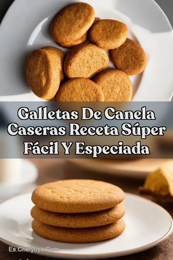 Galletas de Canela Caseras Receta S&uacute;per F&aacute;cil y Especiada