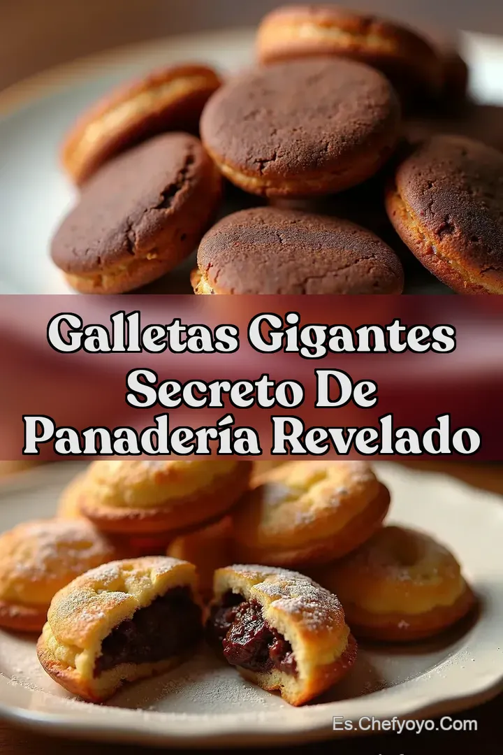 Galletas Gigantes Secreto de Panader&iacute;a Revelado