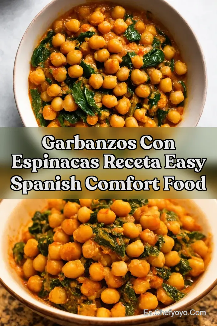 Garbanzos Con Espinacas Receta Easy Spanish Comfort Food
