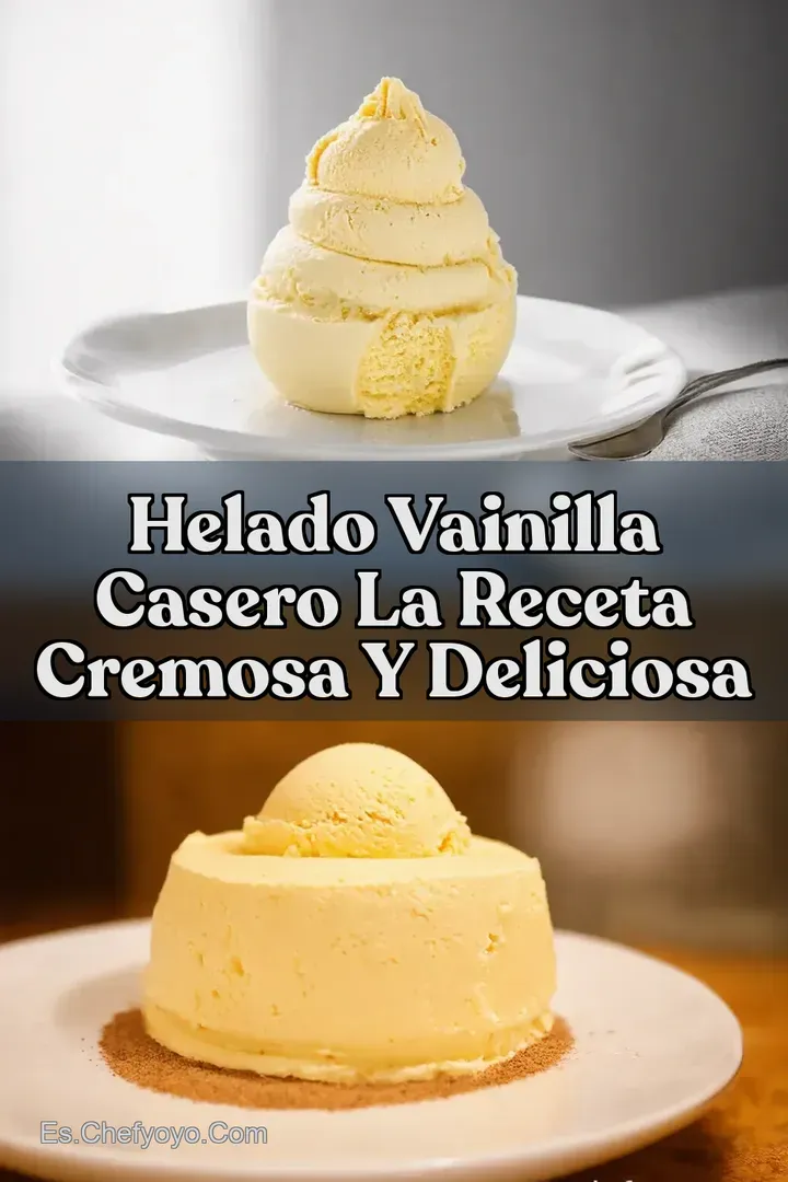 Helado Vainilla Casero La Receta Cremosa y Deliciosa