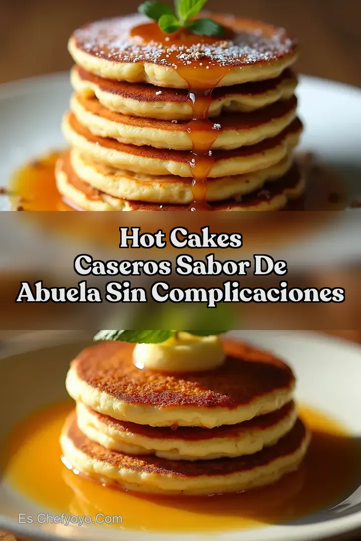 Hot Cakes Caseros Sabor de Abuela Sin Complicaciones