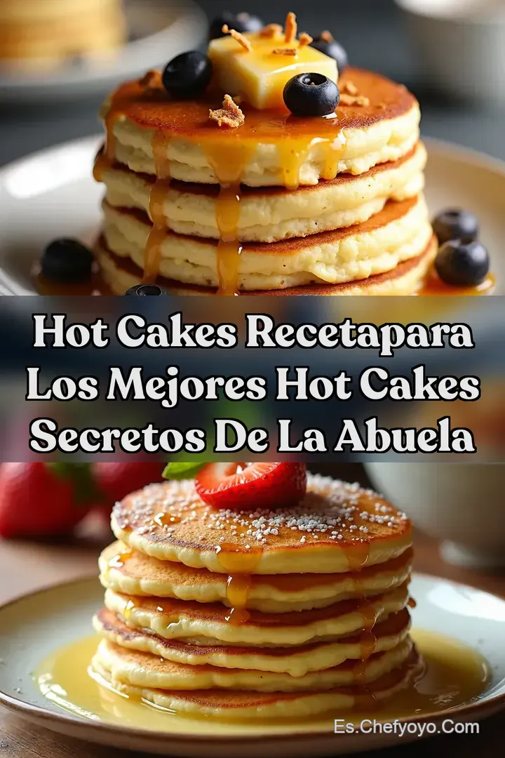 Hot Cakes Recetapara los mejores Hot Cakes Secretos de la Abuela