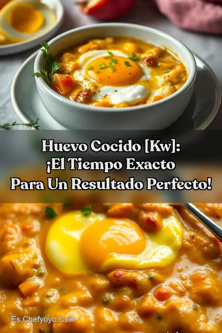 Huevo Cocido [kw]: &iexcl;El Tiempo Exacto para un Resultado Perfecto!
