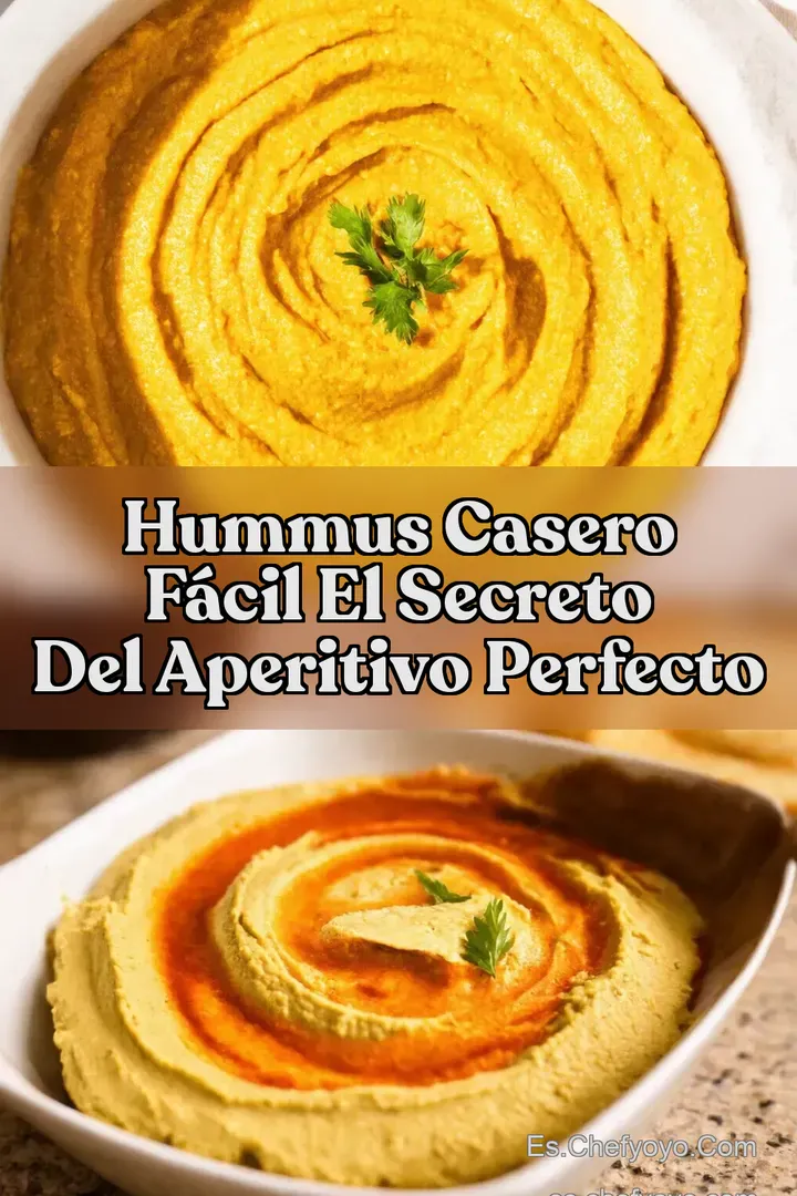 Hummus Casero F&aacute;cil El Secreto Del Aperitivo Perfecto