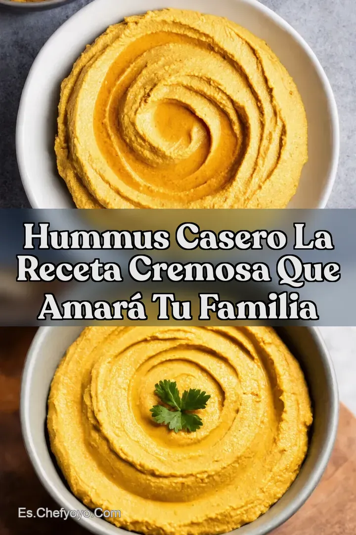 Hummus Casero La Receta Cremosa Que Amar&aacute; Tu Familia
