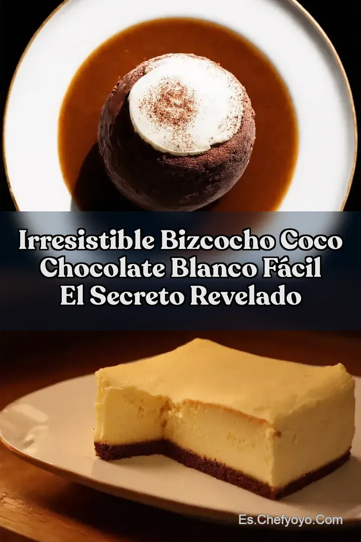 Irresistible Bizcocho Coco Chocolate Blanco F&aacute;cil El Secreto Revelado