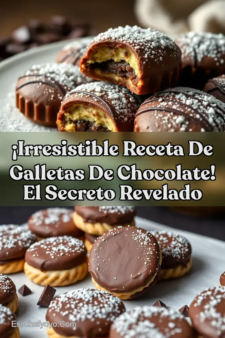 &iexcl;Irresistible Receta de Galletas de Chocolate! El Secreto Revelado