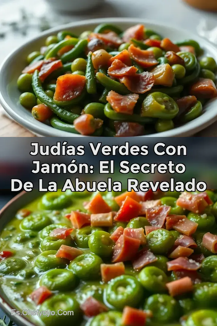 Jud&iacute;as Verdes con Jam&oacute;n: El Secreto de la Abuela Revelado
