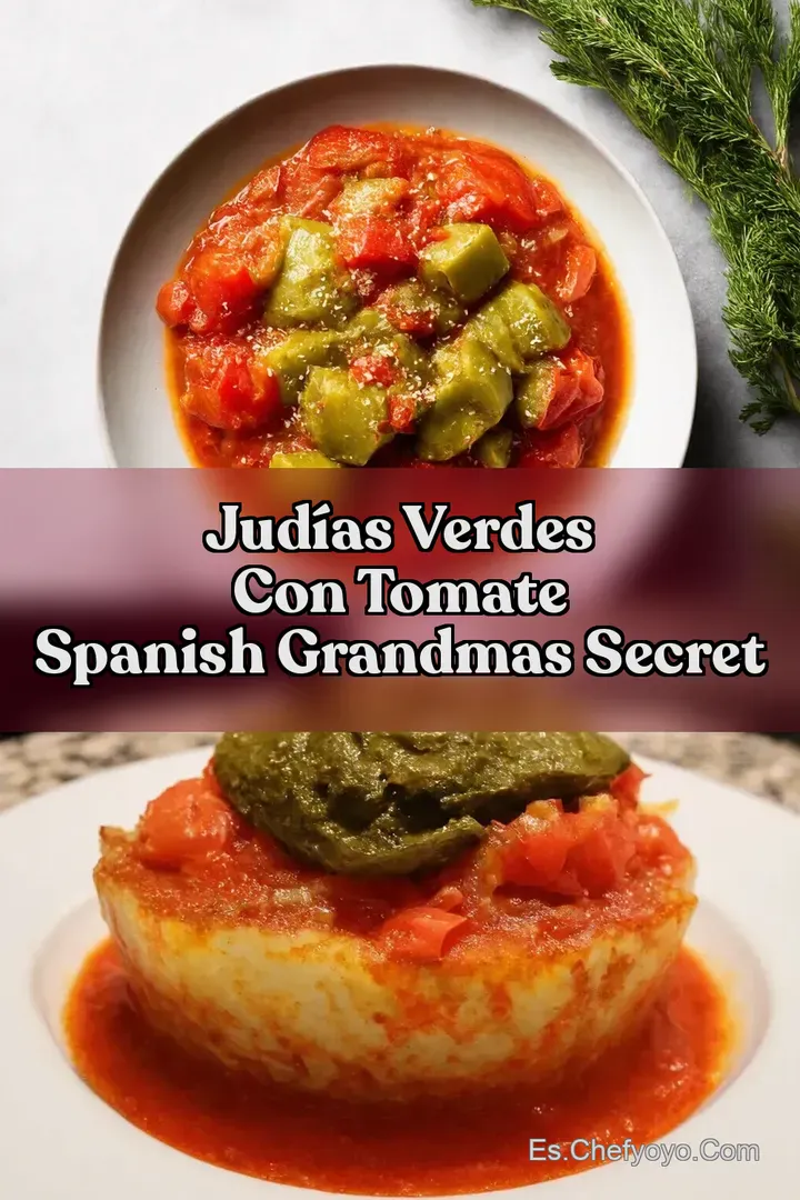 Jud&iacute;as Verdes Con Tomate Spanish Grandmas Secret