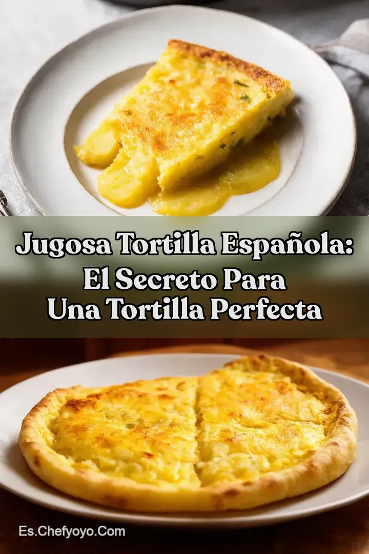 Jugosa Tortilla Espa&ntilde;ola: El Secreto para una Tortilla Perfecta