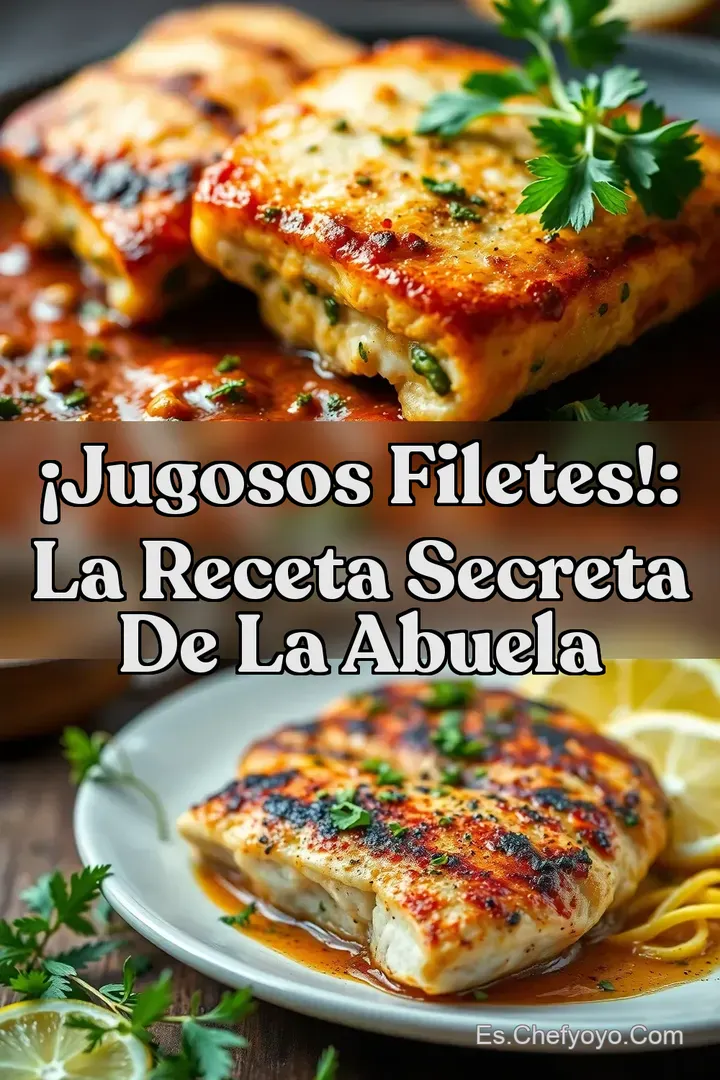 &iexcl;Jugosos Filetes!: La Receta Secreta de la Abuela