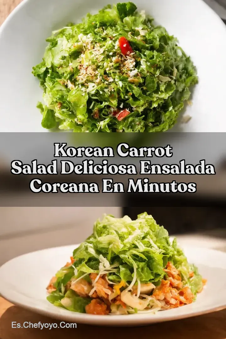 Korean Carrot Salad Deliciosa Ensalada Coreana En Minutos