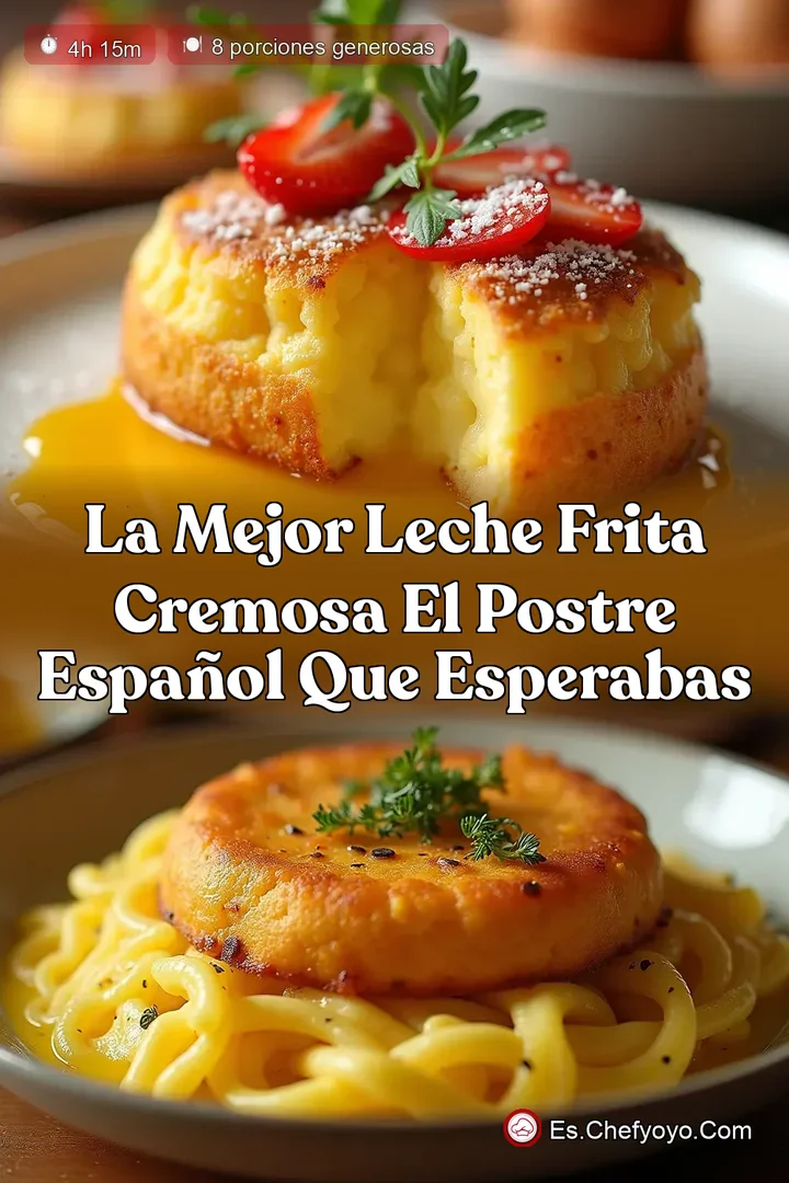 La Mejor Leche Frita Cremosa El Postre Espa&ntilde;ol que Esperabas