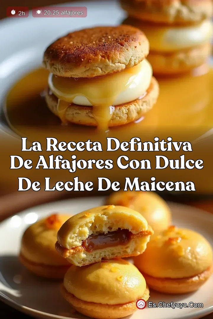 La Receta Definitiva de Alfajores con Dulce de Leche de Maicena