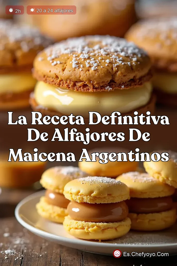 La Receta Definitiva de Alfajores de Maicena Argentinos