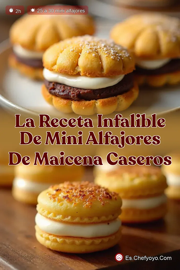 La Receta Infalible de Mini Alfajores de Maicena Caseros