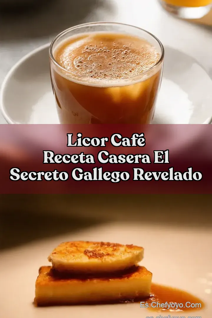 Licor Caf&eacute; Receta Casera El Secreto Gallego Revelado