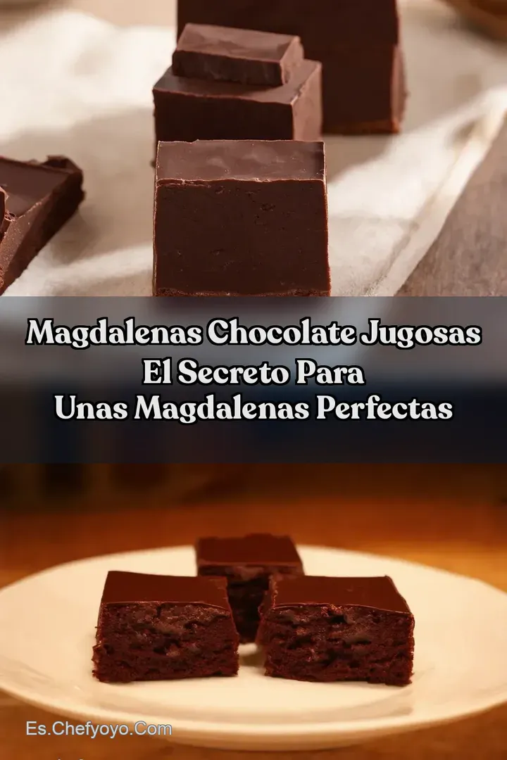 Magdalenas Chocolate Jugosas El Secreto Para Unas Magdalenas Perfectas