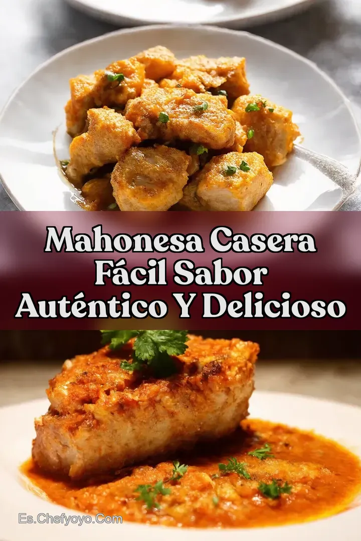 Mahonesa Casera F&aacute;cil Sabor Aut&eacute;ntico y Delicioso