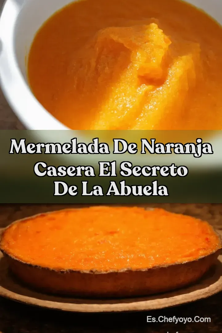 Mermelada de Naranja Casera El Secreto de la Abuela