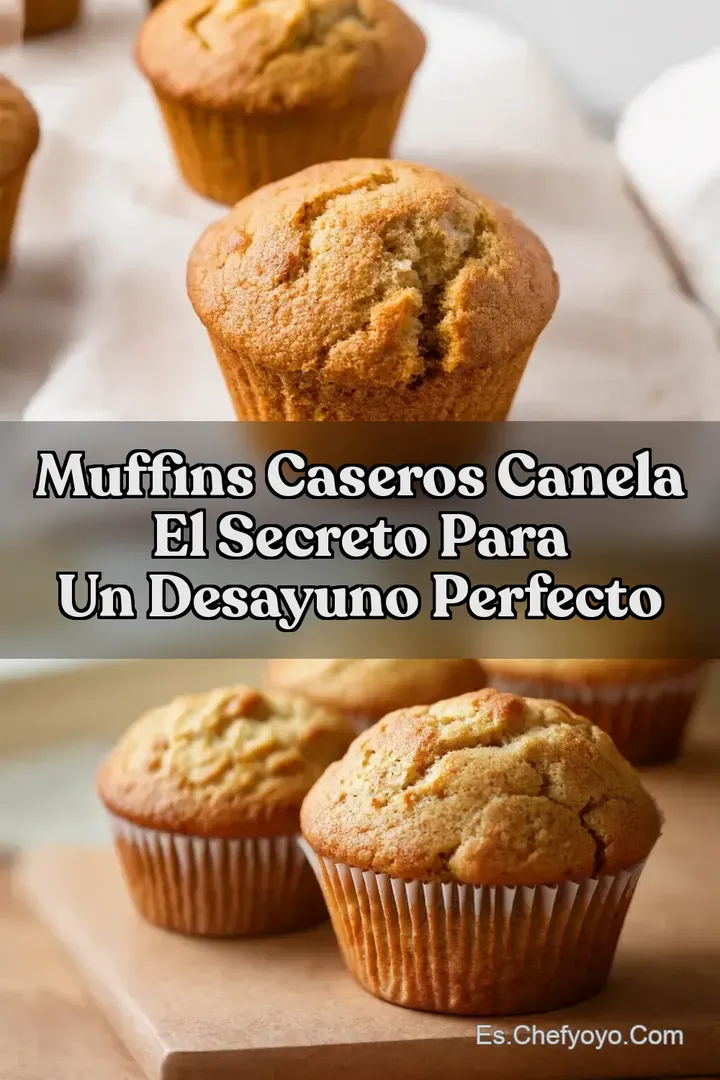 Muffins Caseros Canela El Secreto para un Desayuno Perfecto