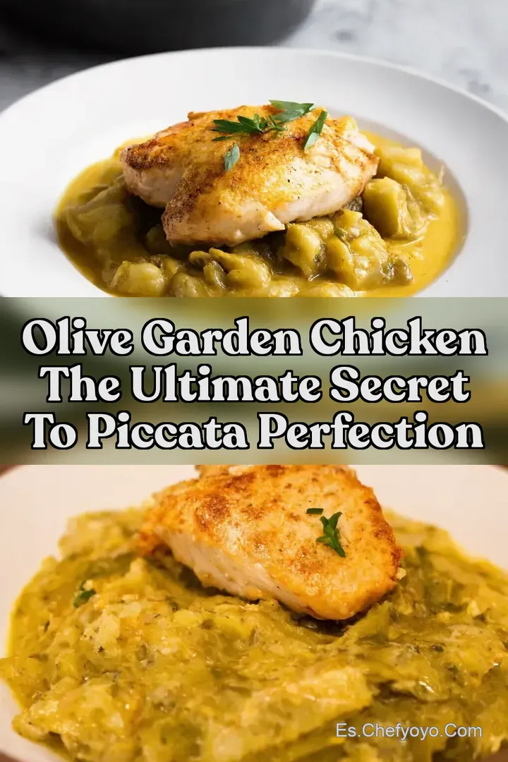 Olive Garden Chicken The Ultimate Secret to Piccata Perfection