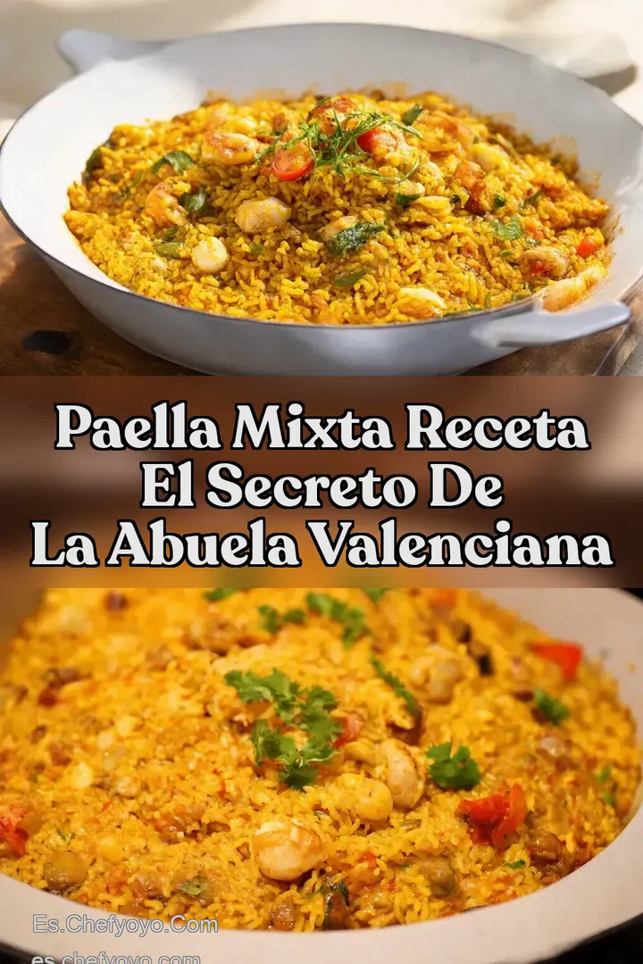 Paella Mixta Receta El Secreto de la Abuela Valenciana