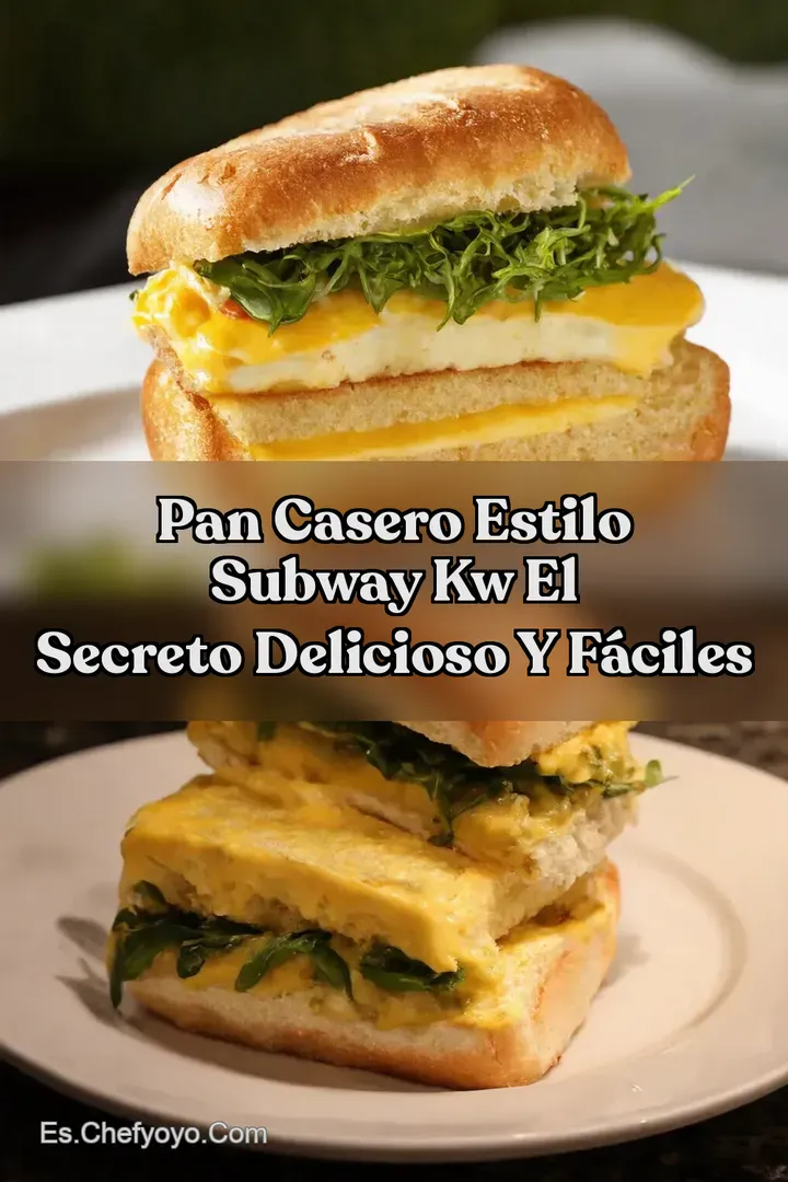 Pan Casero Estilo Subway kw El Secreto Delicioso y F&aacute;ciles