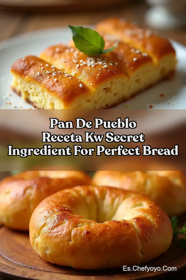 Pan de Pueblo Receta kw Secret Ingredient for Perfect Bread