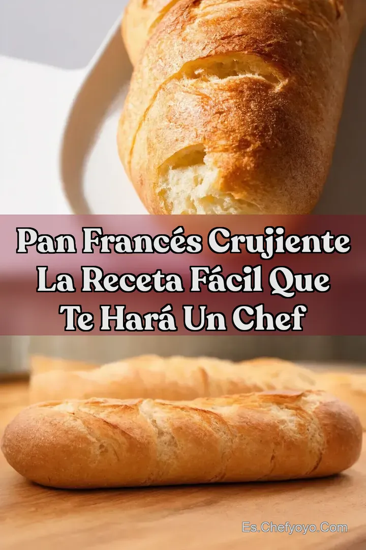 Pan Franc&eacute;s Crujiente La Receta F&Aacute;CIL Que Te Har&aacute; Un Chef