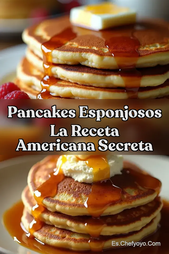 Pancakes Esponjosos La Receta Americana Secreta