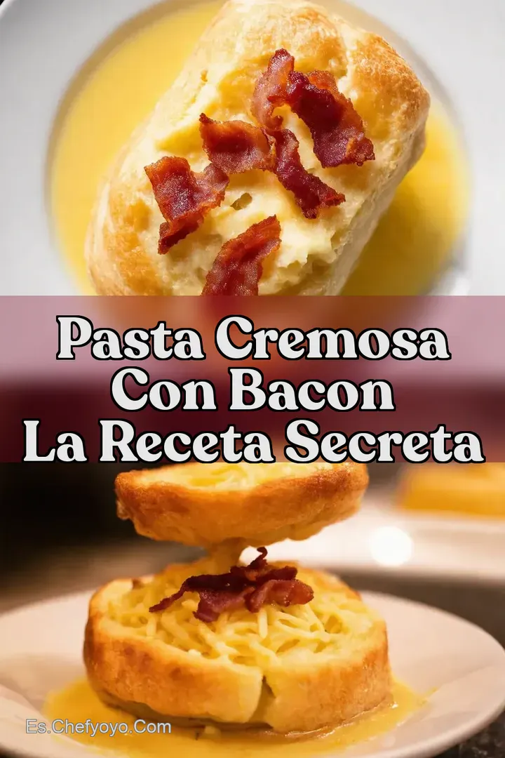 Pasta Cremosa Con Bacon La Receta Secreta