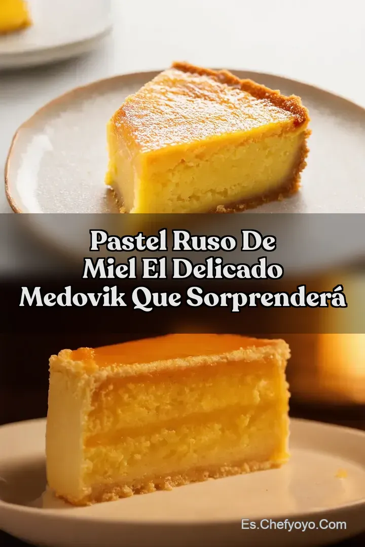 Pastel Ruso De Miel El Delicado Medovik que Sorprender&aacute;