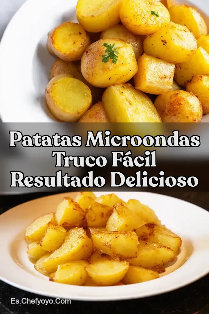 Patatas Microondas Truco F&aacute;cil Resultado Delicioso