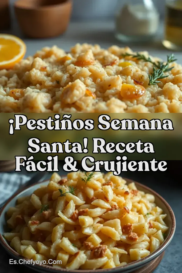 &iexcl;Pesti&ntilde;os Semana Santa! Receta F&aacute;cil & Crujiente