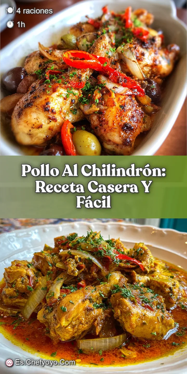 Close-up of glistening Pollo al Chilindr&oacute;n, showcasing the tender chicken and peppers simmering in a thick, flavorful sauce.