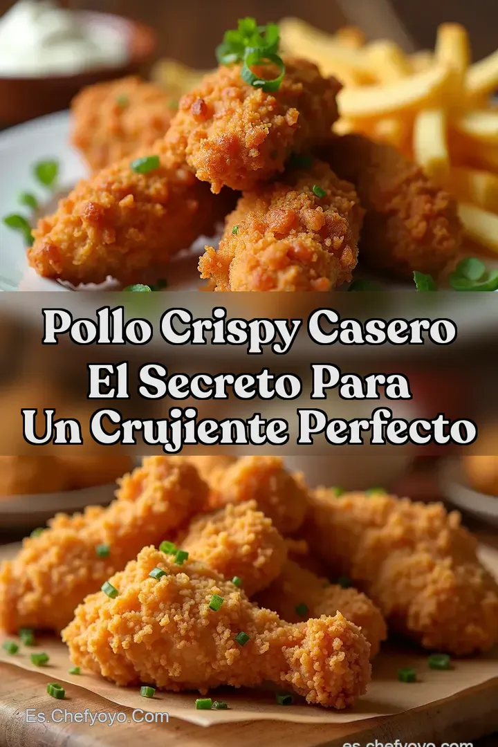 Pollo Crispy Casero El Secreto Para Un Crujiente Perfecto