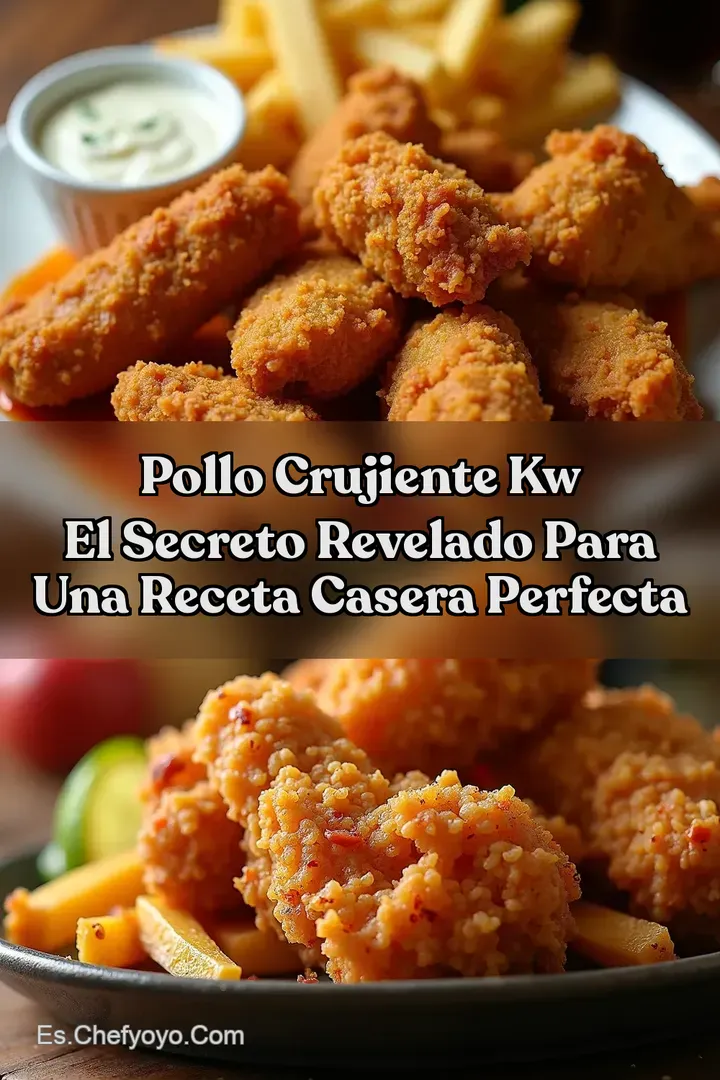 Pollo Crujiente kw El Secreto Revelado Para Una Receta Casera Perfecta