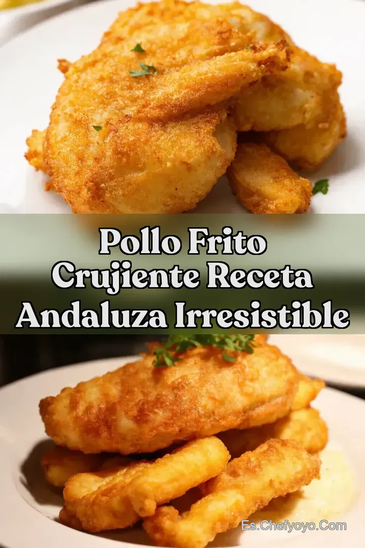Pollo Frito Crujiente Receta Andaluza Irresistible