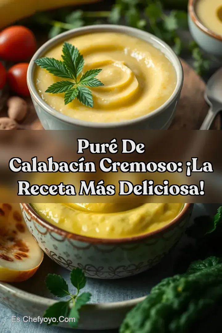 Pur&eacute; de Calabac&iacute;n Cremoso: &iexcl;La Receta M&aacute;s Deliciosa!