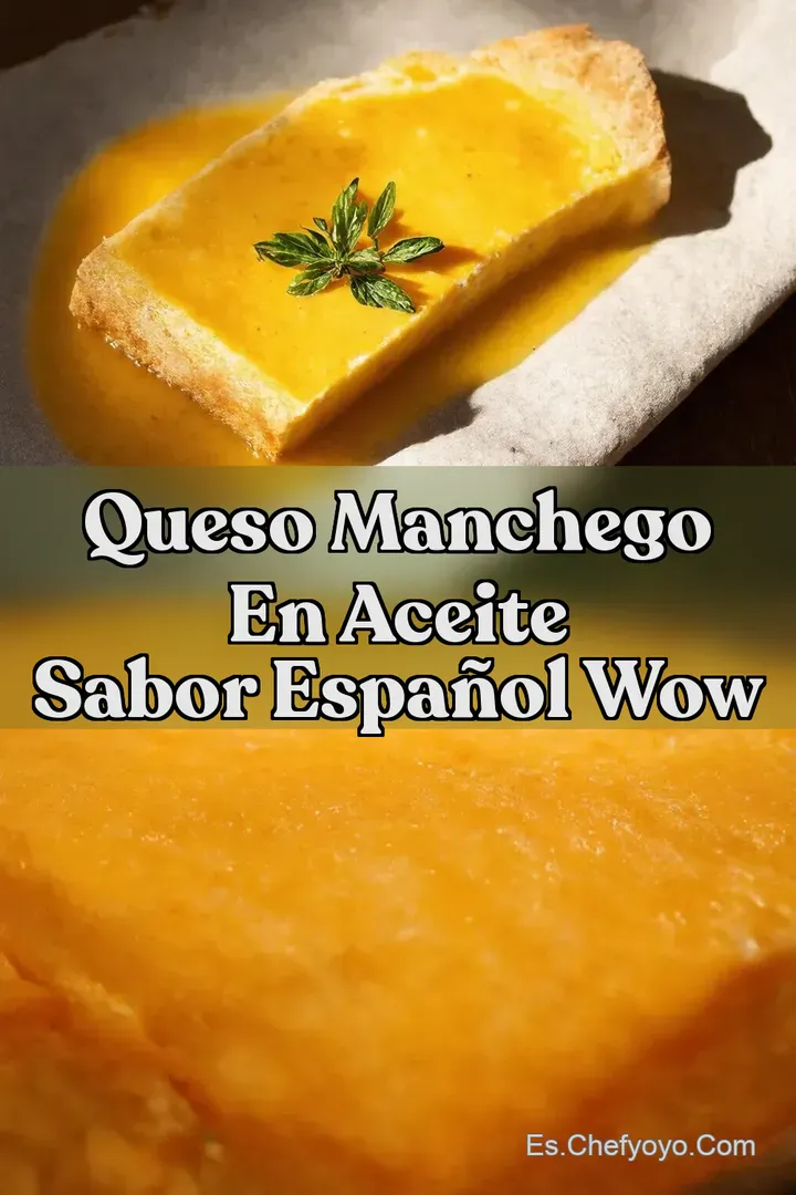 Queso Manchego en Aceite Sabor Espa&ntilde;ol Wow