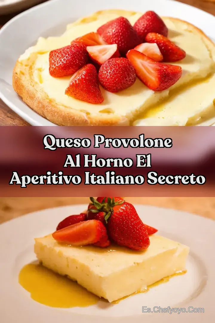 Queso Provolone al Horno El Aperitivo Italiano Secreto
