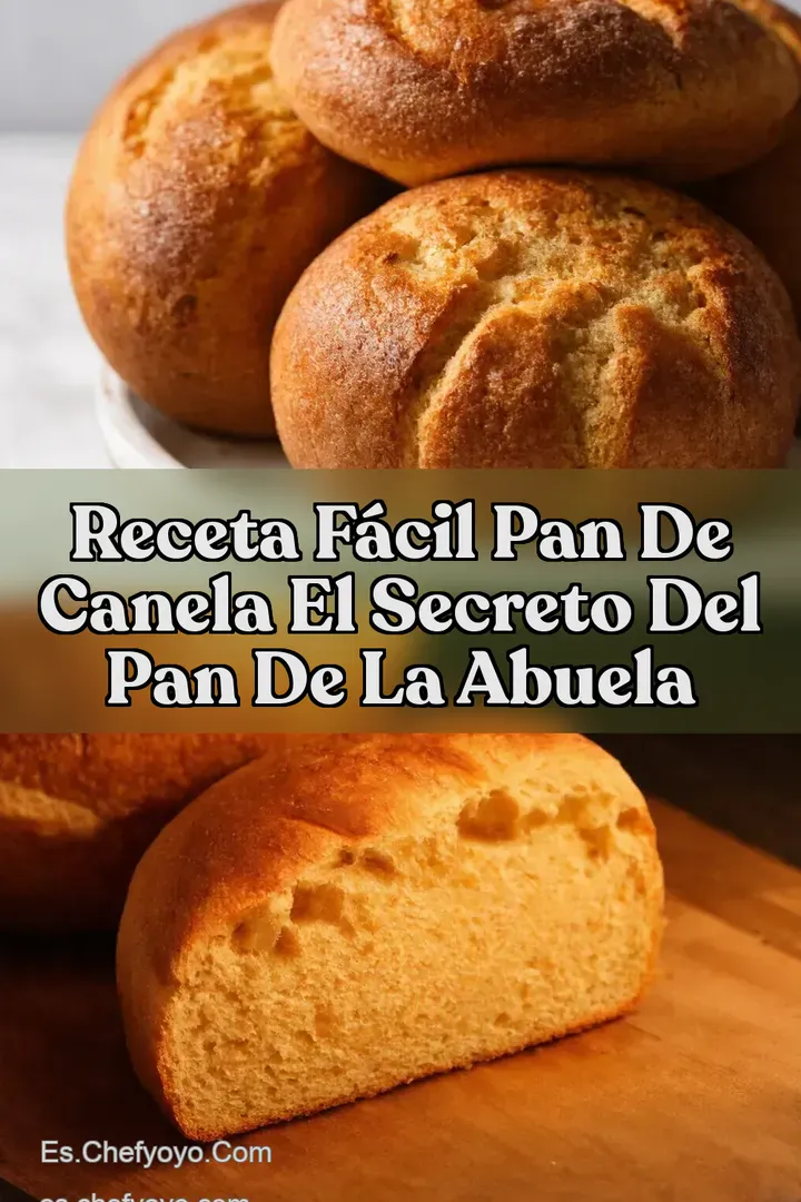 Receta F&aacute;cil Pan de Canela El Secreto del Pan de la Abuela