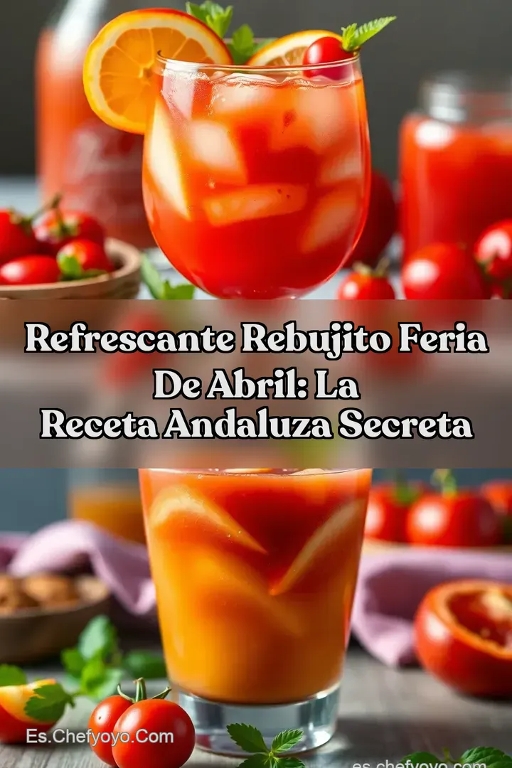 Refrescante Rebujito Feria de Abril: La Receta Andaluza Secreta