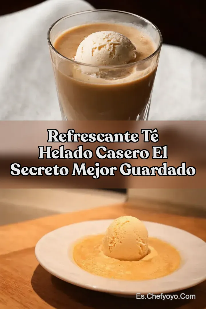Refrescante T&eacute; Helado Casero El Secreto Mejor Guardado