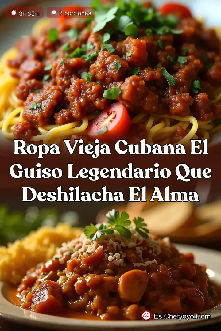 Ropa Vieja Cubana El Guiso Legendario que Deshilacha el Alma